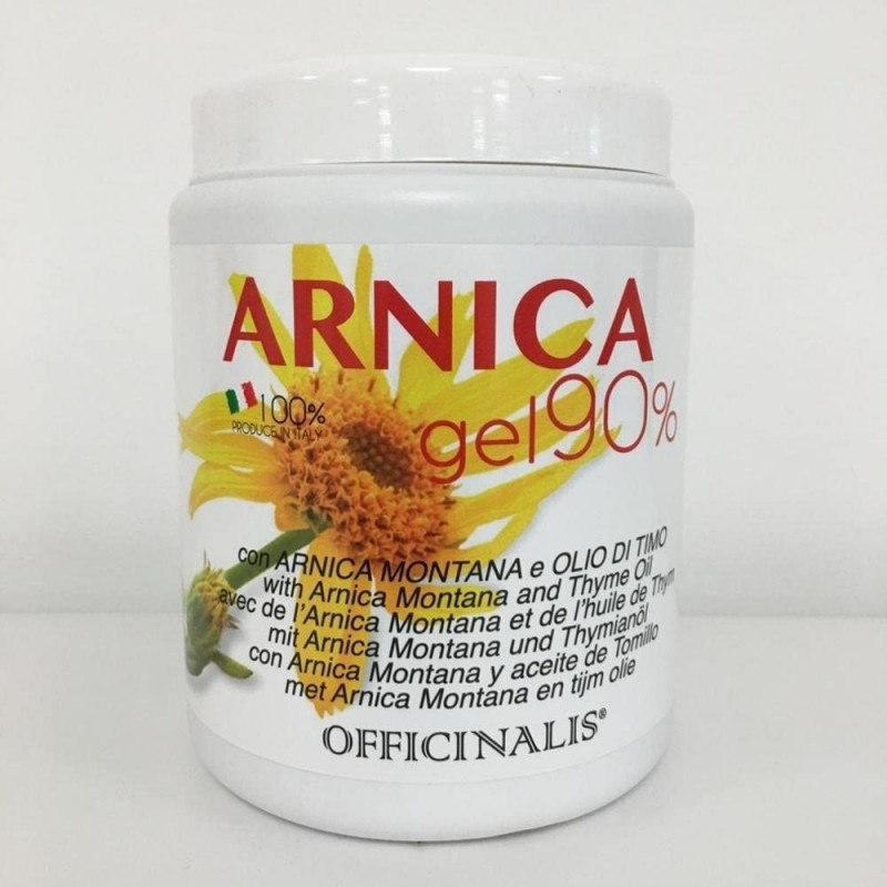 Officinalis Arnica 90% 500ml - Gel Topico Super Concentrato con Estratti di  Arnica